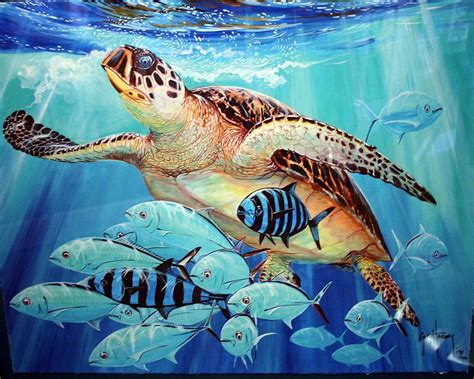 Guy Harvey Art Painting From Guy Harvey Art Gallery Grand Cayman