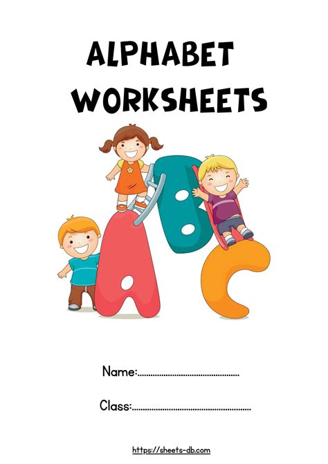 Alphabet worksheets – Sheets