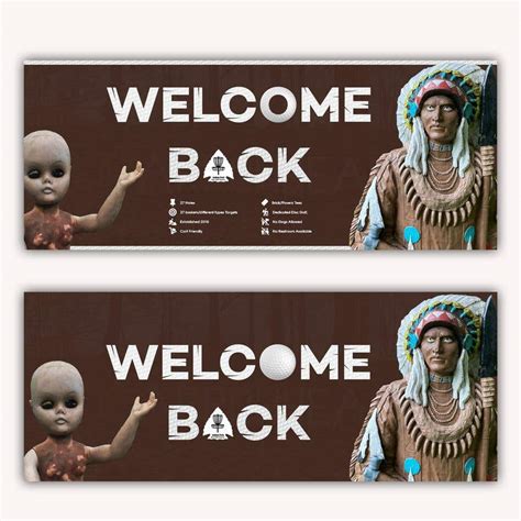 "WELCOME BACK" banner design | Freelancer