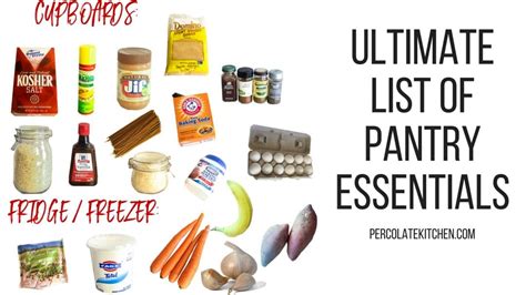 This Is The Ultimate Pantry Essentials Checklist Includes My Go To Items