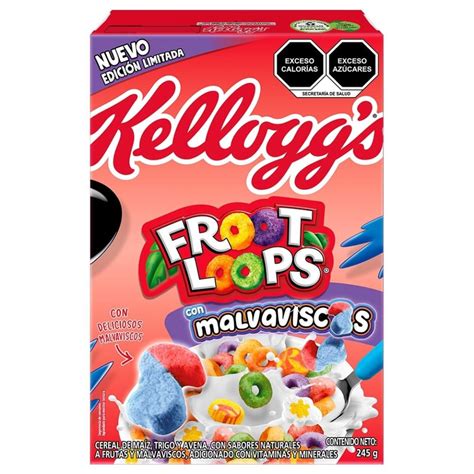 Cereal Kellogg S Froot Loops Con Malvaviscos G Walmart