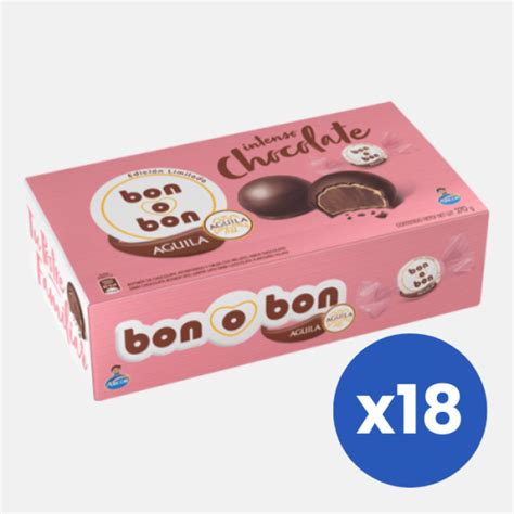 Bombón Bon O Bon Aguila De Chocolate Semiamargo Y Oblea Relleno Sabor