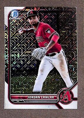 Bowman Chrome Prospects Bcp Jordan Lawlar Mega Box Mojo