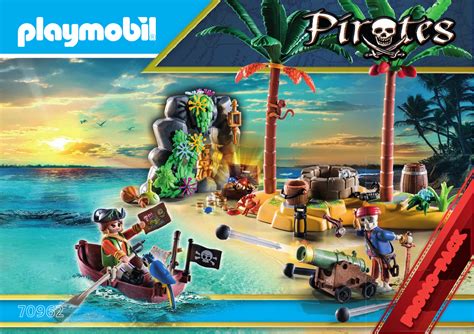 Manual Playmobil Set Pirates Treasure Island