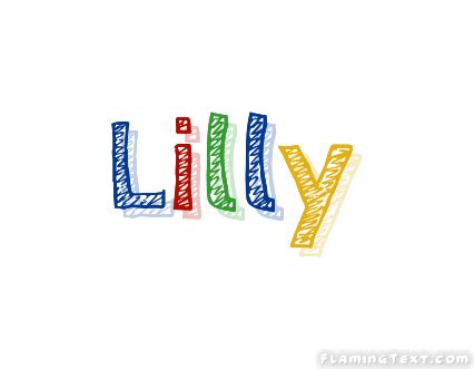 Lilly Logo | Free Name Design Tool from Flaming Text