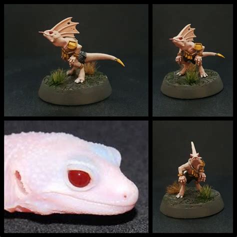 Skinks Blood Bowl Miniatures Wh Fb Lizardmen Lizardman