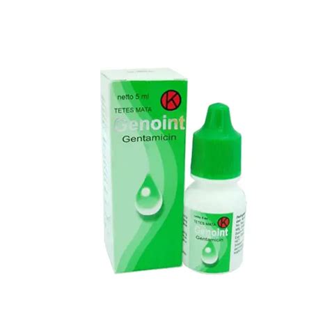 Genoint Eye Drops Ml Kegunaan Efek Samping Dosis Dan Aturan Pakai