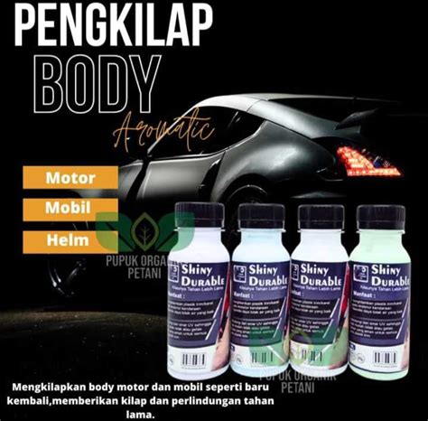 Pengkilap Body Motor Mobil Helm Super Tahan Lama Seperti Baru Premium