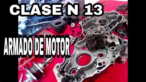 Como DESARMAR Y ARMAR Un Motor 4 Tiempos De MOTOCICLETA PART 2 YouTube