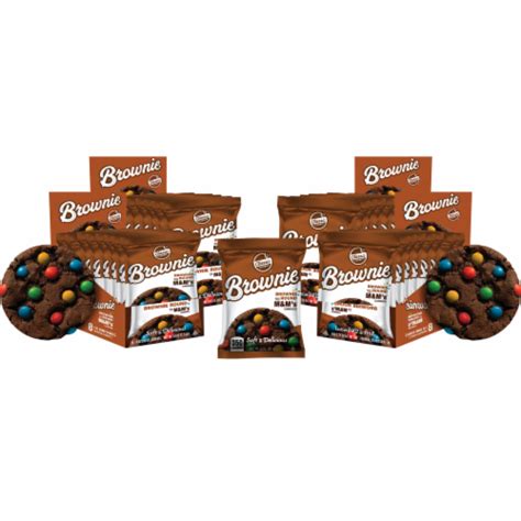 Classic Cookie Soft Baked Brownie Rounds Made With Mandms® Candies 4