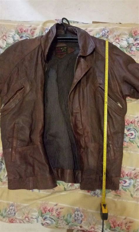 Full Grain Leather Jacket On Carousell