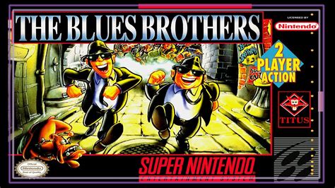 Snes Super Side Quest Game The Blues Brothers Youtube