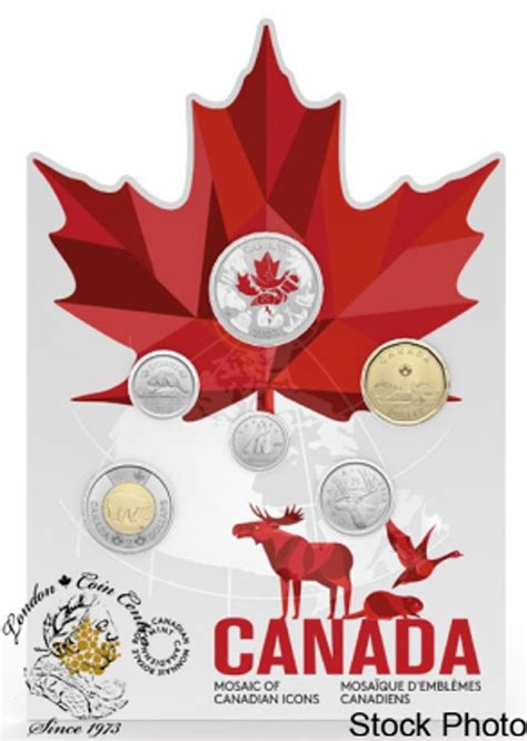 Canada: 2023 Mosaic of Canadian Icons 6 Coin Set - London Coin Centre Inc.