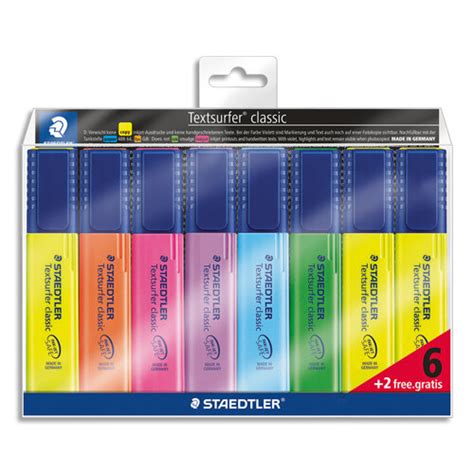 Pochette De Surligneurs Assortis Staedtler Textsurfer Fluo