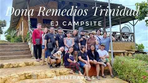 Ej Campsite Dona Remedios Trinidad Bulacan Youtube