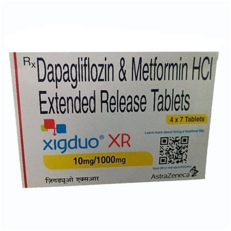 Xigduo Dapagliflozin Metformin HCL Extended Release Tablets Strength