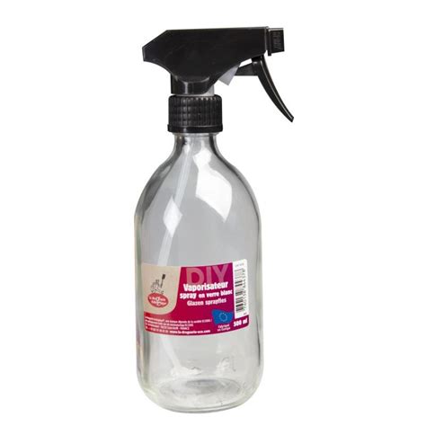 Vaporisateur Spray En Verre Blanc Ml La Droguerie Cologique