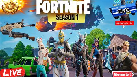 Live En Direct Fortnite Chill Gagne Ton Skin Game Abonn S Cache