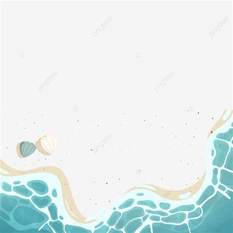 Green Wave Border Png Image Green Sea Water Waves Border Illustration