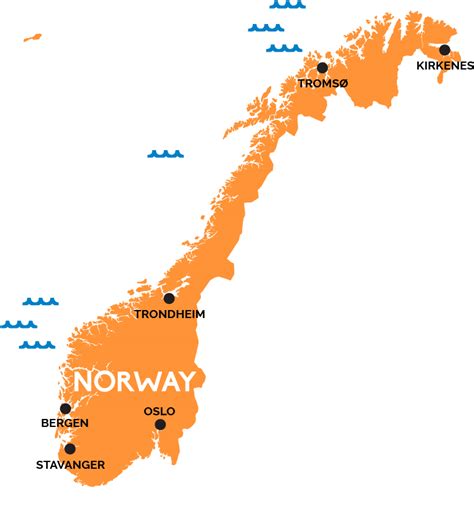 Map Of Norway