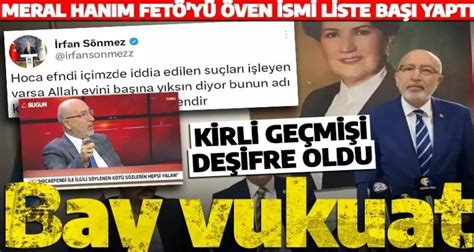 Kirli geçmişi deşifre oldu FETÖ nün avukatı İrfan Sönmez İYİ Parti de