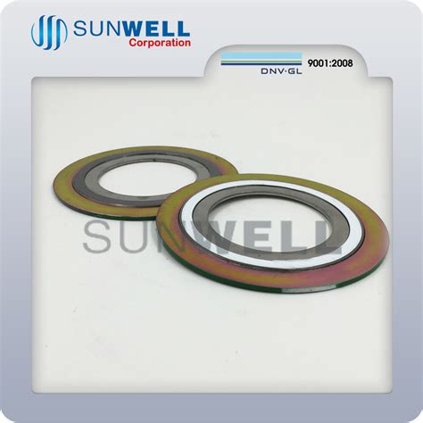 Spiral Wound Gasket Asme B Ss Graphite With Inner