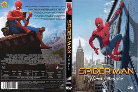 Spider-Man Homecoming (2017) R2 German DVD Cover - DVDcover.Com