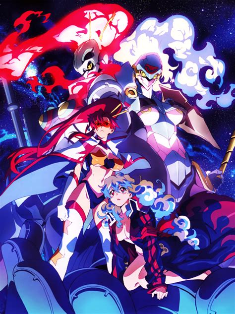 Gurren Lagann Anime Fabric Wall Scroll Poster X Inches