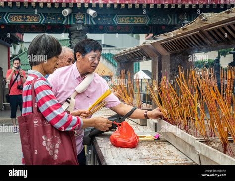 The Wong Tai Sin Temple Complex In Kowloon Hong Kong China Asia