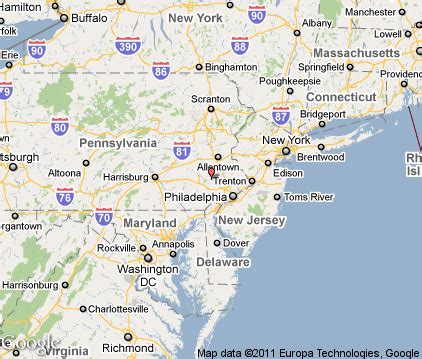 Pottstown PA .com Map