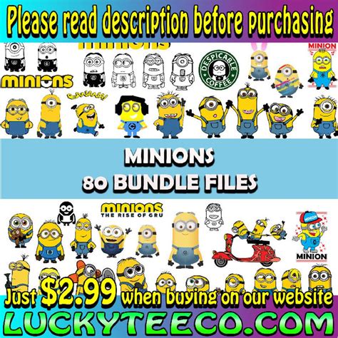 Despicable Me Minions Bundle Svg Minion Svg Minion Kelvin Svg