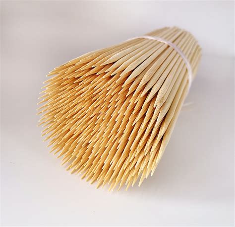 Factory Cheap Price Round Natural Color Bamboo Skewer For Barbecue