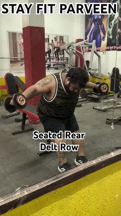 Seated Rear Delt Row Reardeltoidexercises Reardelts Reardeltflyreardeltexercisesreardelt