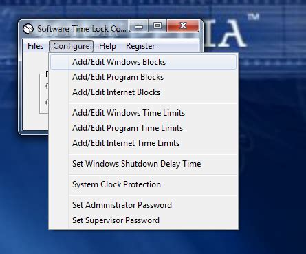 Software Time Lock 6.8.0 - Download, Screenshots