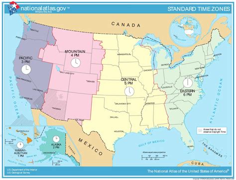 Printable Map Of Us Time Zones With State Names - Printable US Maps