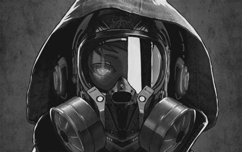 Anime Gas Mask Tumblr Concept Art For Screenwriting Pinterest