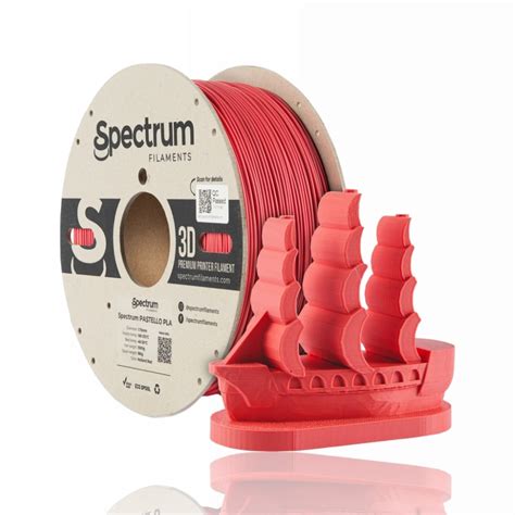 Pastello Pla Kg Holland Red Spectrum Filaments Evolt Loja Online