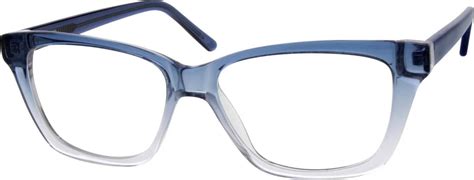 Blue Acetate Full Rim Frame With Spring Hinges 3038 Zenni Optical