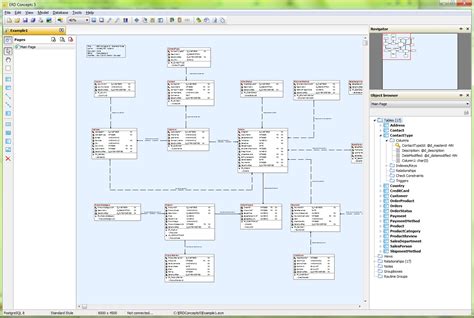 ERD Concepts is a database design and query tool for all major databases.