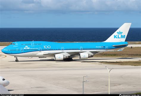 Ph Bfn Klm Royal Dutch Airlines Boeing 747 406 Photo By Björnd Id