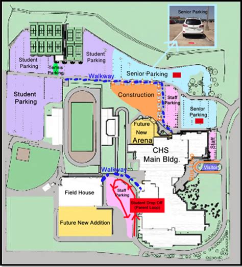 This Map Put Out By Principal Mike Jasso Shows The Changes To The