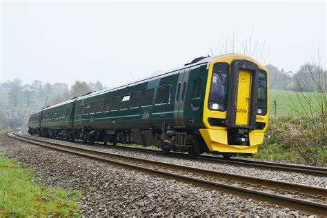 Gwr Class 158 Gwr Class 158 No158954 Exits Whiteball Tun Flickr