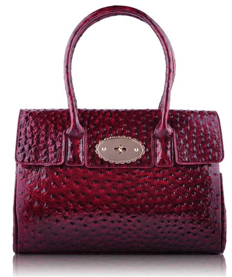 Luxury Maroon Bag