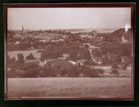 Fotografie Brück Sohn Meissen Ansicht Waldenburg i Sa Blick auf