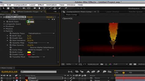 Tutorial Como Criar Fogo No Adobe After Effects Cs Youtube