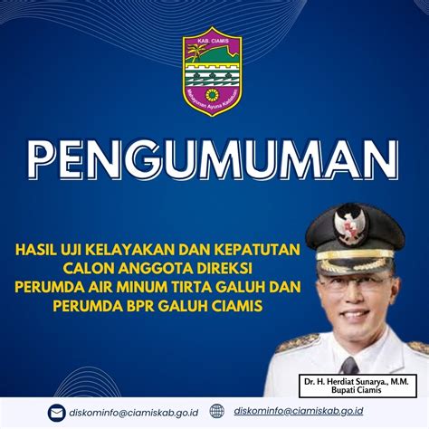 Pengumuman Hasil Uji Kelayakan Dan Kepatutan Calon Anggota Direksi