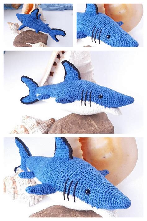 Amigurumi Crochet Shark Free Pattern Amigurumi