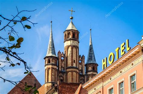 Torun Polonia De Septiembre De Iglesia De Santa Mar A En