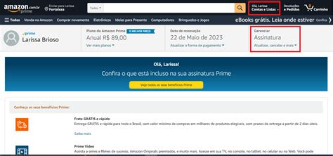 Amazon Prime Benef Cos Como Cadastrar E Cancelar