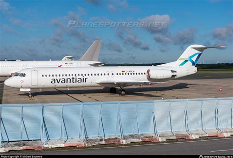 D AOLH Avanti Air Fokker 100 F28 Mark 0100 Photo By Michael Baumert